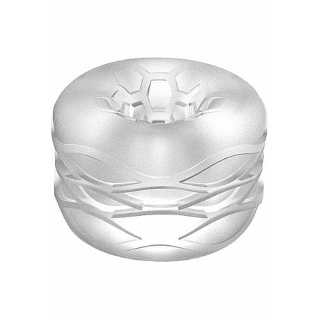 N0. 93 - Reversible Masturbator And Bumper - Transparent