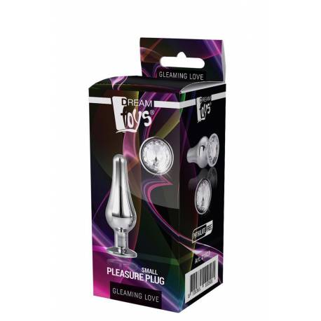 Gleaming Love Silver Pleasure Plug S