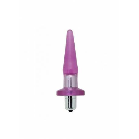 Plug/vibr-Anal Plug W/ On/off Vibe