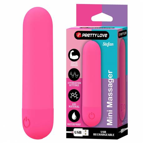 Stefan, Mini Massager, 10 Vibration Functions