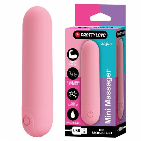 Stefan, Mini Massager, 10 Vibration Functions