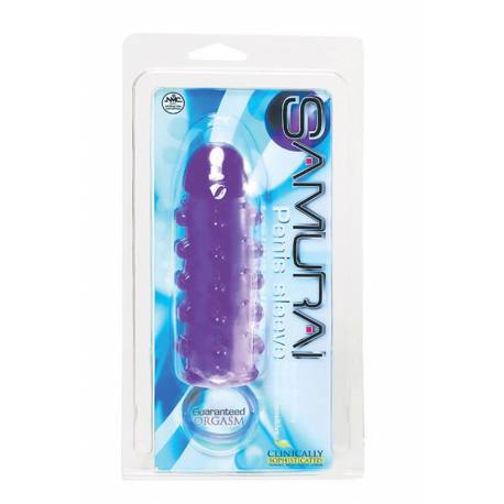 Samurai Penis Sleeve Purple