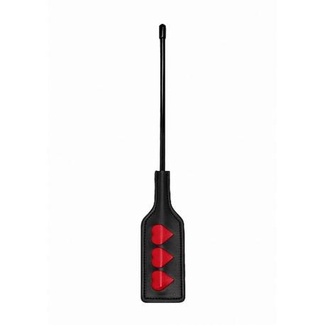 Ouch! Crop - Heart - Small - Black