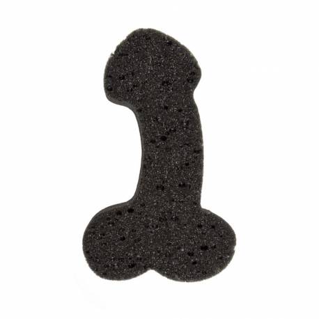Zabawka - Bath Sponge Penis - 19Cm Black