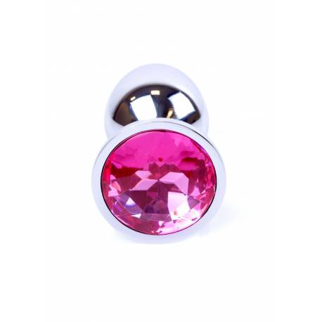 Plug-Jewellery Silver Plug- Pink