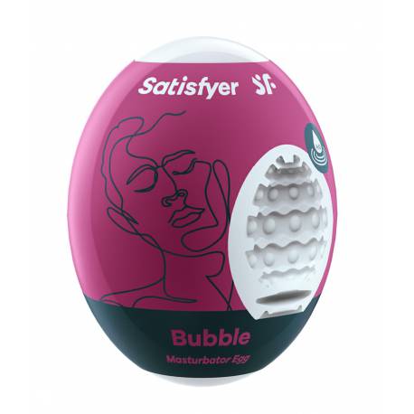Masturbator Egg Single (Bubble)
