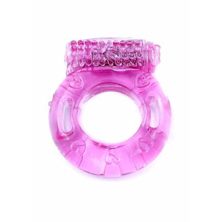 Pierścień-Vibrating Cockring Pink