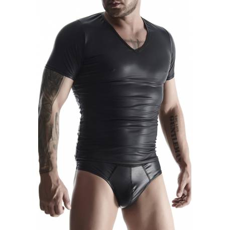 Męski T-Shirt Z Wetlooka W Serek Xxl