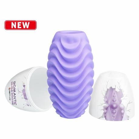 Pretty Love - Romantic Double Sided Egg Purple