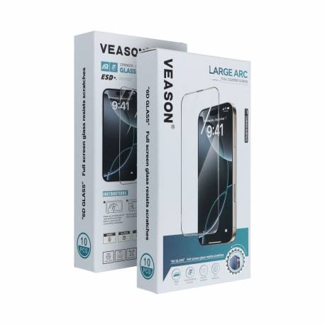 Szkło Hartowane 6D Pro Veason Glass (Set 10In1) - Do Samsung Galaxy A16 4G / A16 5G Czarny