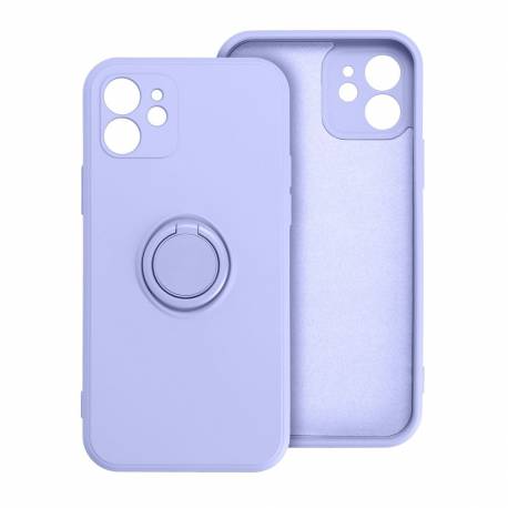 Futerał Silicone Ring Do Iphone 16E (Se 4 2025) Fioletowy