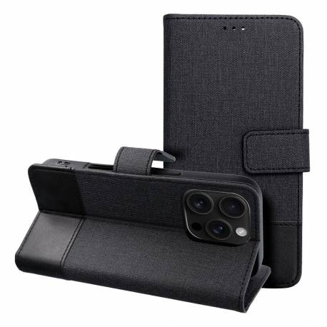 Kabura Gomma Book Do Xiaomi Redmi Note 14 Pro 4G Czarny