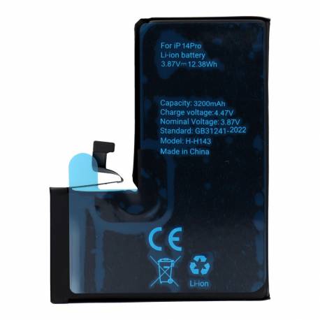 Polymer Box Bateria Do Iphone 14 Pro 3200 Mah