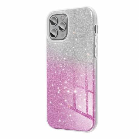 Futerał Shining Do Xiaomi Redmi Note 14 Pro 4G Transparentny Różowy