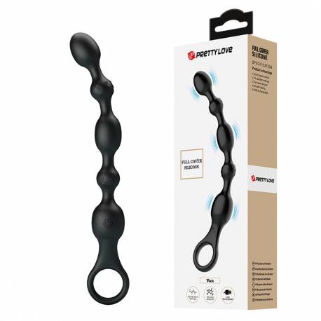 Pretty Love - Van, 10 Vibration Functions Beaded Anal Vibrator!
