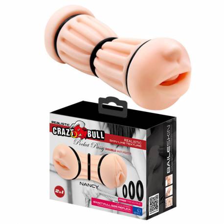 Crazy Bull - Nancy, Pocket Pussy, Double Masturbator