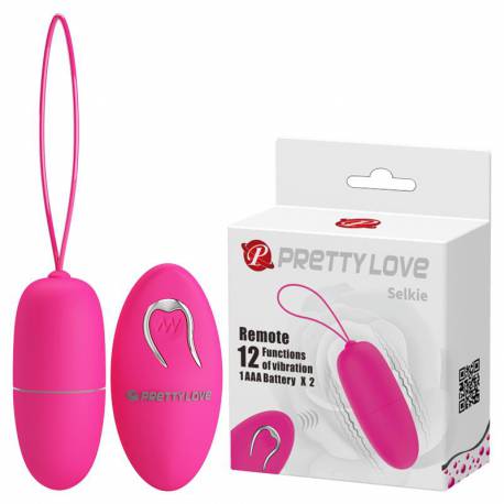 Pretty Love -Selkie, 12 Vibration Functions Wireless Remote Control