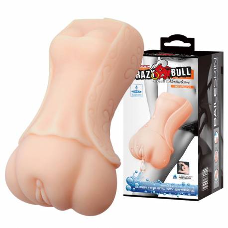 Crazy Bull- 3D Vagina, Water Lubricant