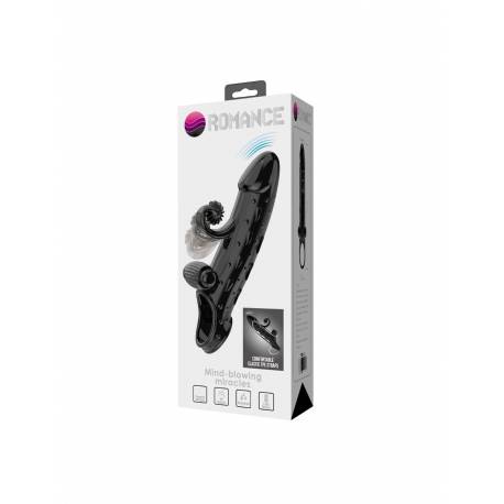 Pretty Love - Romance - Vibrating Penis Sleeve Black