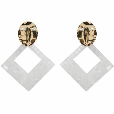 Kolczyki Wiszące Pearls Triangle K1260