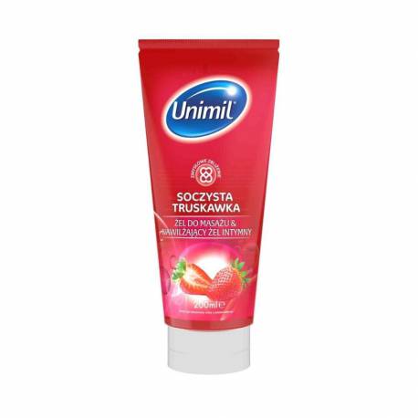 Unimil Strawberry Massage Gel 200Ml