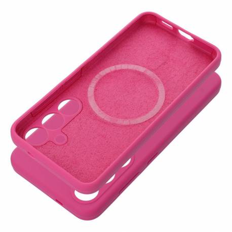 Futerał Silicone 2Mm Do Samsung S25 Ultra Kompatybilny Z Magsafe Róż