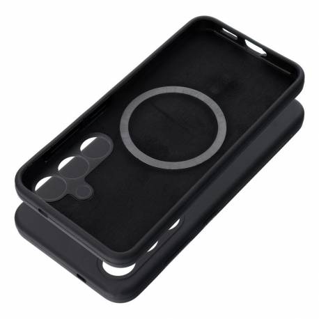 Futerał Silicone 2Mm Do Samsung S25 Plus Kompatybilny Z Magsafe Czarny