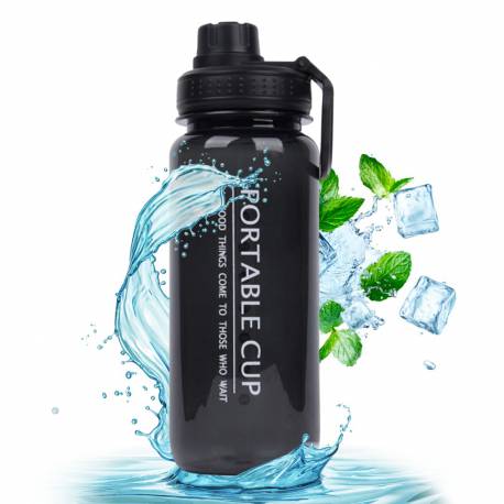 Butelka Na Wodę Bidon Na Siłownię Fitness 600Ml Przenośny Mały Bd04