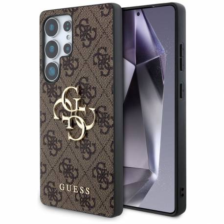 Guess Futerał Do Samsung S25 Ultra Guhcs25L4Gmgbr (4G Pu Big Logo) Brązowy