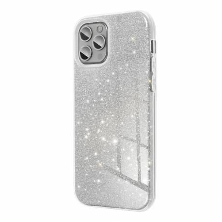 Futerał Shining Do Samsung A06 4G Srebrny