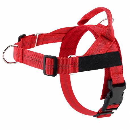Szelki Dla Psa Reflective Silk Rozmiar Xs Czerwone
