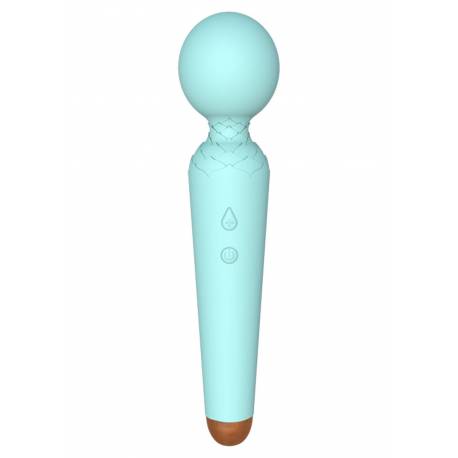Stymulator-Rechargeable Power Wand Usb 10 Functions - Blue