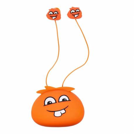 Zestaw Słuchawkowy / Słuchawki Jellie Monster Orange Ylfs-01 Pomarańczowy
