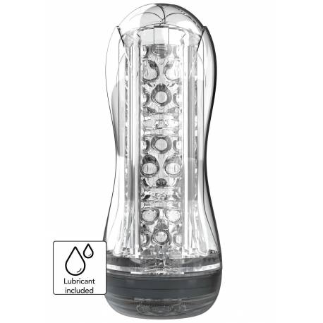 Big Clear Blast Vacuum Stroker