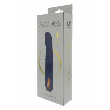 Goddess Afrodite Up And Down Vibrator With Rotating Beads