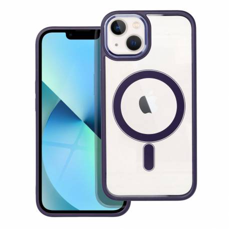 Futerał Color Edge Mag Cover Kompatybilny Z Magsafe Do Iphone 13 Fioletowy