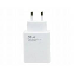 Xiaomi Oryginalna Ładowarka Sieciowa Usb A Qc3.0 3A 33W Mdy-16-Ef Biała Bulk