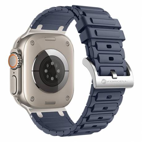 Pasek Do Apple Watch Forcell F-Design Fa06 Silikon 38 / 40 / 41 Mm Niebieski