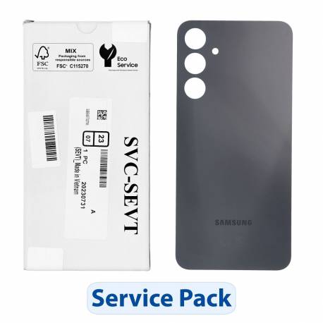 Servicepack Klapka Bateri / Obudowa Tylna Do Samsung A16 5G A166B Black Gh82-36030A