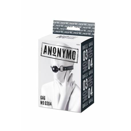 Anonymo Gag, Tpr, Black, 64 Cm