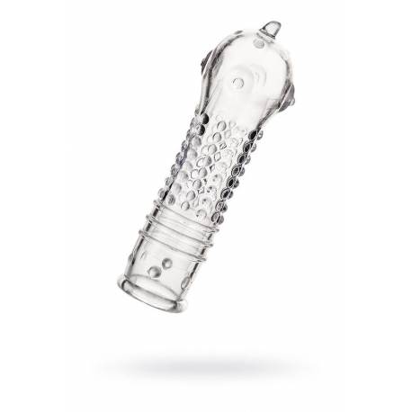 A-Toys, Penis Sleeve, Tpr, Transparent, 14.7 Cm