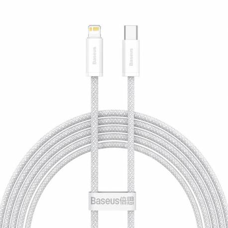 Baseus Kabel Typ C Do Apple Lightning 8-Pin Pd20W Power Delivery Dynamic Series Cald000102 2M Biały