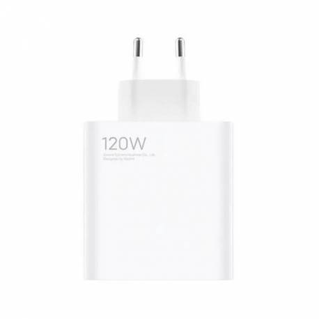 Xiaomi Oryginalna Ładowarka Sieciowa Usb A Qc3.0 3A 120W Mdy-13-Ee Biała Bulk