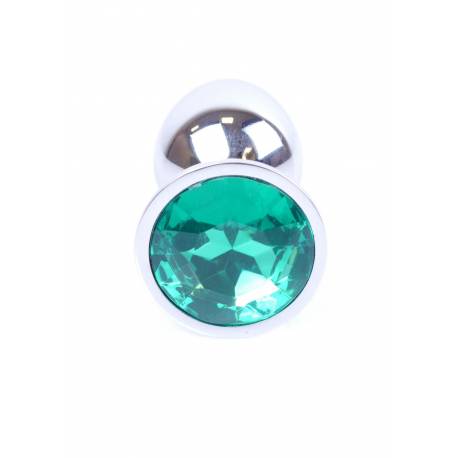 Plug-Jewellery Silver Plug- Green