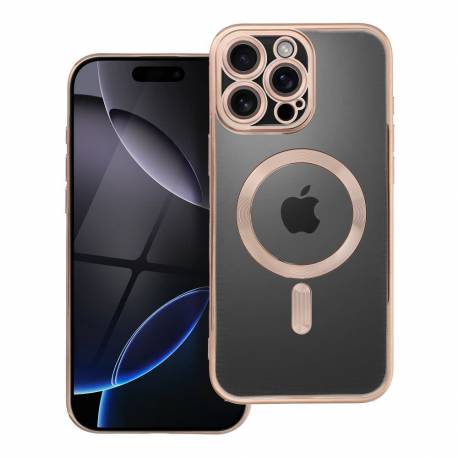 Futerał Electro Mag Cover Kompatybilny Z Magsafe Do Iphone 16 Pro Max Brązowy