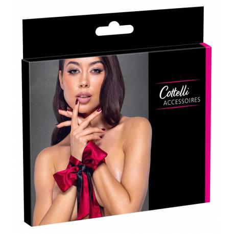 Bondage Scarf Red/black