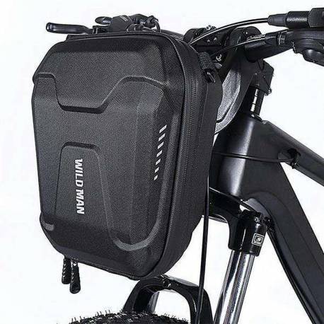 Wildman Sakwa Rowerowa Na Kierownicę Na Zamek 3L E8 Czarna