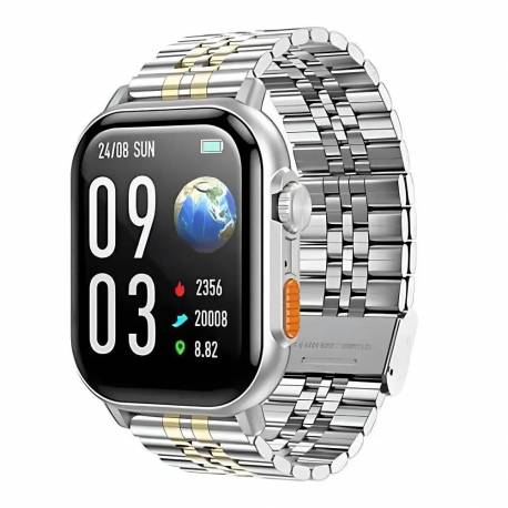 Smartwatch Hoco 2,02" Tft Z Fukcją Rozmowy Dyd02 Złoto Srebrny