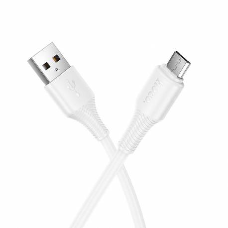 Kabel Usb A Do Micro Usb Hoco 2,4A 1 M X120 Biały