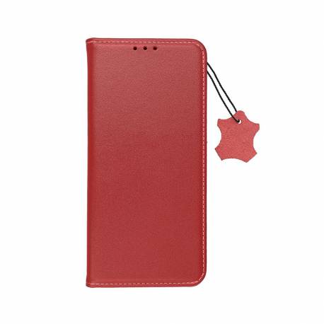 Kabura Smart Pro Book Skórzana Do Iphone 17 Pro Bordowy